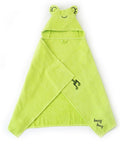Milk&Moo Cacha Frog Velvet Hooded Baby Towel