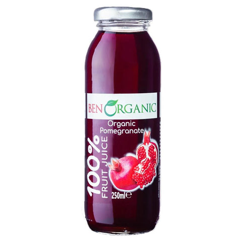 Ben Organics Pomegranate Juice - 250 ml