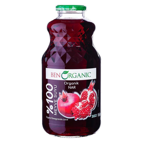 Ben Organics Pomegranate Juice - 946 ml