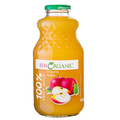 Ben Organics Apple Juice - 946 ml