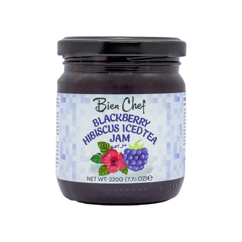 Bien Chef Blackberry Hibiscus Iced Tea Jam-220G-65%