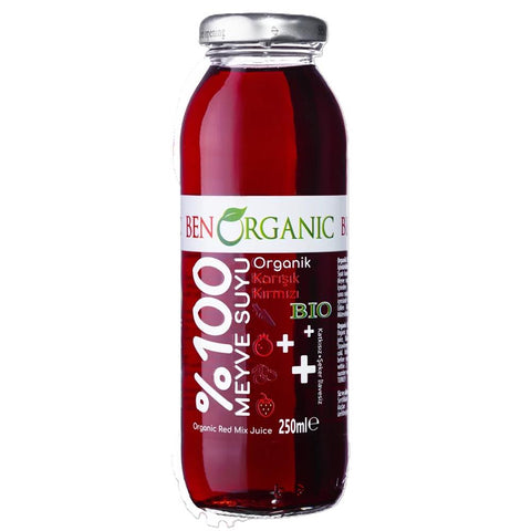 Ben Organics Red Mix Juice - 250 ml