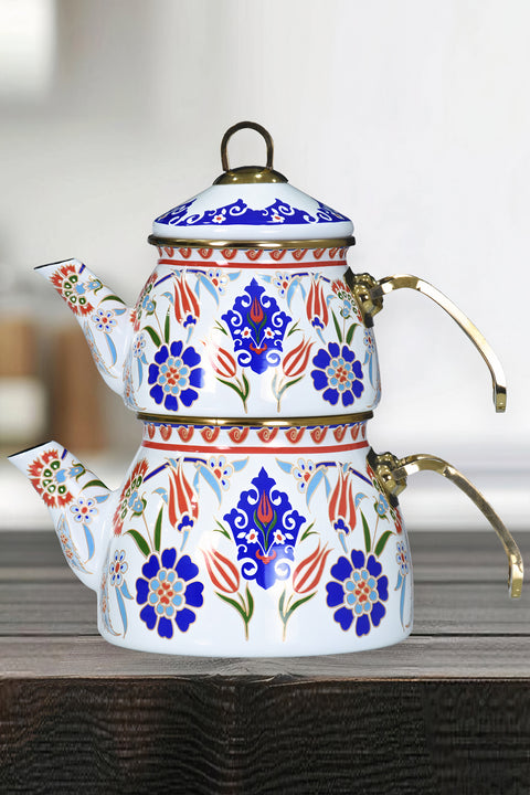 PR Home Neslis ah Gold Model Enamel Teapot