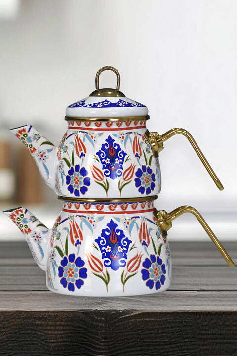 PR Home Neslis ah Mini Model Enamel Teapot