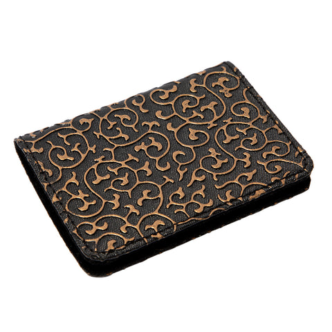 Biggdesign Black Leather Cover Business Card Holder