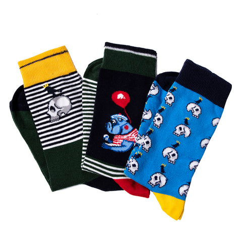 Biggdesign Mr Allright Man Men's Socks Set