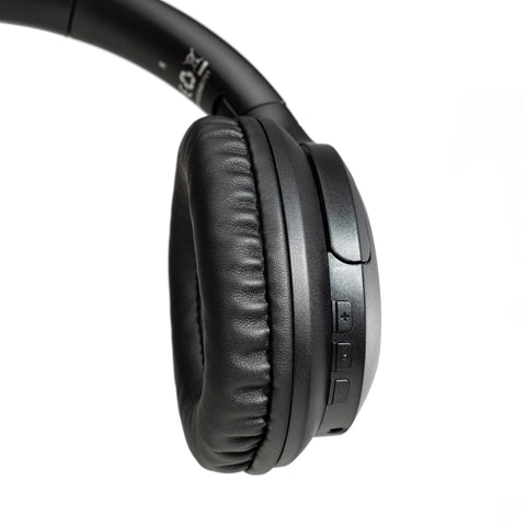Moodix KO23NB1701 ANC Bluetooth On-Ear Headphones, Black