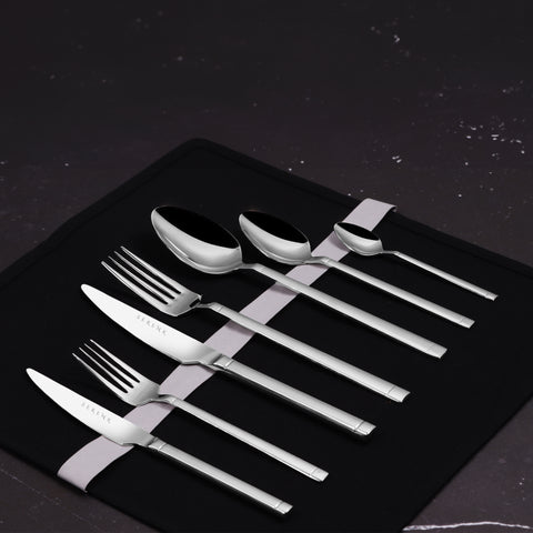 Serenk Barcelona Stainless Steel Cutlery Set 42 Pieces