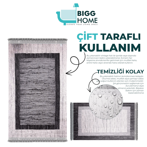 Bigghome SAF35B Double Sided Rug 31,50 inch * 59,05 inch, 3.21 lbs.