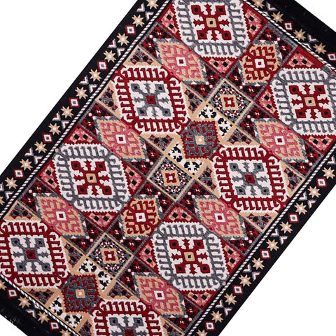 BiggHome Rug - 120*180 cm, Machine Washable, Durable, Modern Pattern for Living Room, SA25EU, 47.24 x 70.87 inches, 5.7 lbs