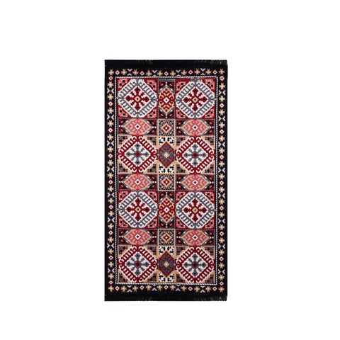 BiggHome Rug - 120*180 cm, Machine Washable, Durable, Modern Pattern for Living Room, SA25EU, 47.24 x 70.87 inches, 5.7 lbs