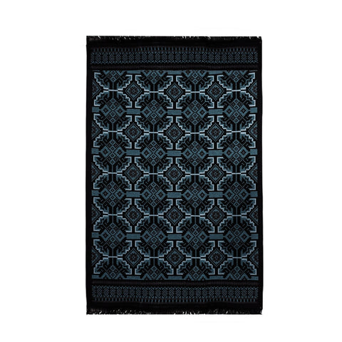 BiggHome Rug - 120*180 cm, Machine Washable, Durable, Ethnic-Inspired Pattern for Living Room, SA25AT, 47.24 x 70.87 inches, 5.7 lbs