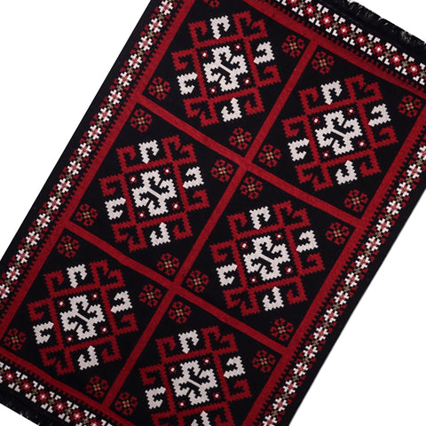 BiggHome Rug - 120*180 cm, Machine Washable, Durable, Ethnic-Inspired Pattern for Living Room, SA25MK , 47.24 x 70.87 inches, 5.7 lbs