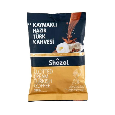 Shazel Cloted Cream Instant Turkish Coffee 100g