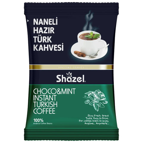 Shazel Choco And Mint Instant Turkish Coffee 100g