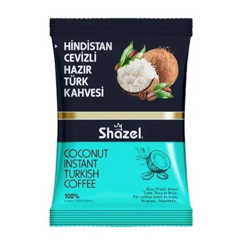Shazel Coconut Instant Turkish Coffee 100g