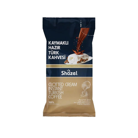 Shazel Cloted Cream Instant Turkish Coffee Office Set 12g