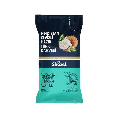 Shazel Coconut Instant Turkish Coffee Office Set 12g