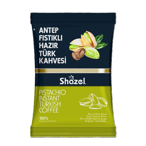 Shazel Pistachio Instant Turkish Coffee 100g