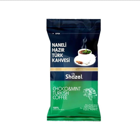 Shazel Choco And Mint Instant Turkish Coffee 12g