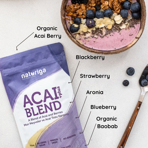 Naturiga Acai Plus Blend (75 Gr)