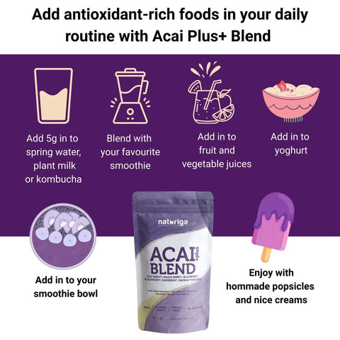 Naturiga Acai Plus Blend (75 Gr)