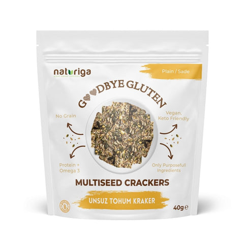 Naturiga Gluten Free Multi Seed Crackers (40 Gr)
