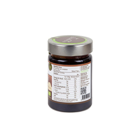 Bubashcka Bio Carob Mollasses, 380G. Glass Jar