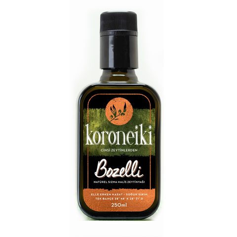 Bozelli First Harvest 250ml Glass Bottle Koroneiki Variety