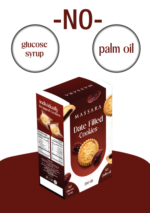 Massara Wrapped Date Filled Cookies 250 g