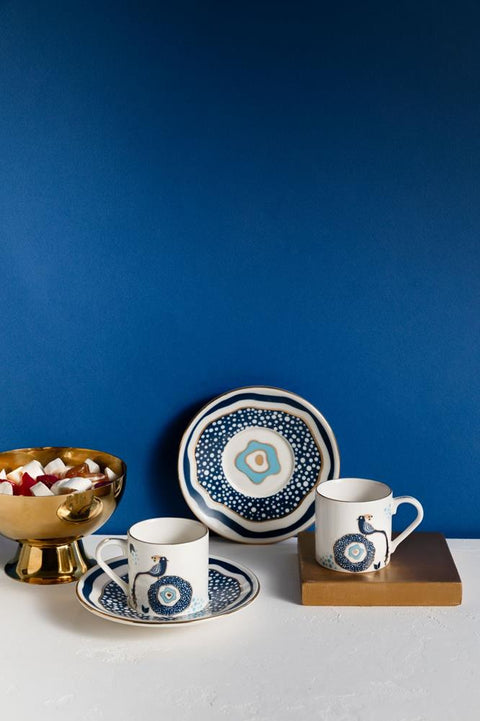 Porser Pavo Pure Coffee Set 4 Pieces