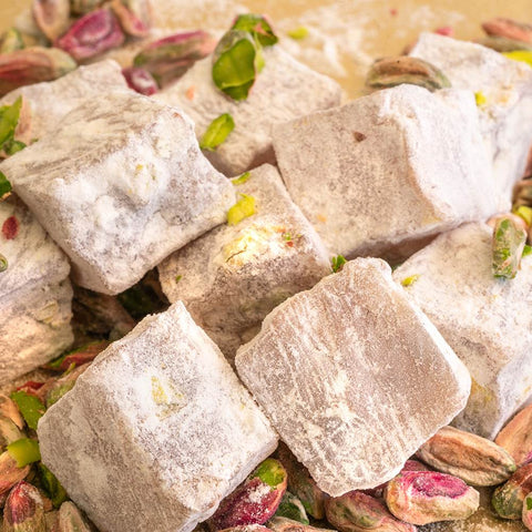 Haci Bekir Pistachio Turkish Delight in Kraft Box, 125 g