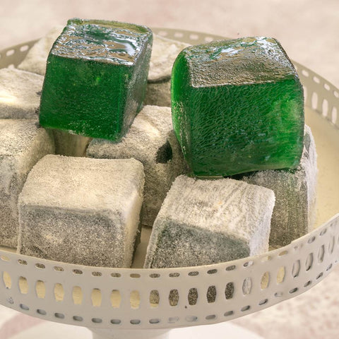 Haci Bekir Mint Flavored Turkish Delight in Kraft Box, 125g