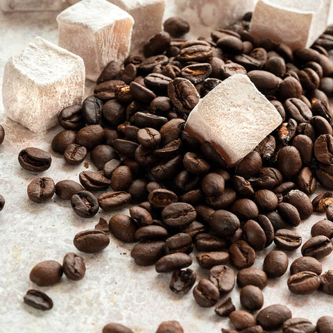 Haci Bekir Coffee Flavored Turkish Delight in Kraft Box, 125g
