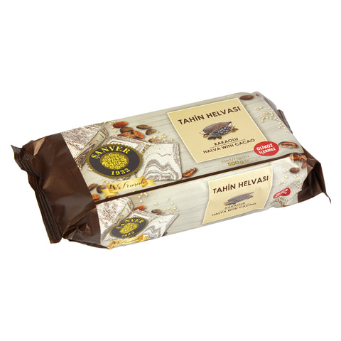 Sanver Tahini Halva with Cacao 500 Gr