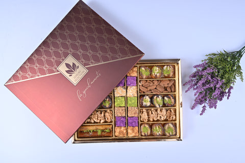 Tadim Dunyasi Mixed Gift Nuts & Turkish Delight 950 gr 001