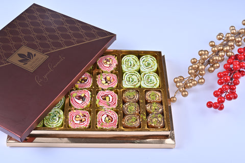 Tadim Dunyasi Mixed Gift Nuts & Turkish Delight 950 gr 002