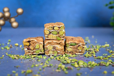 Tadim Dunyasi Lotus Cream Baklava Turkish Delight with Pistachio - 500g