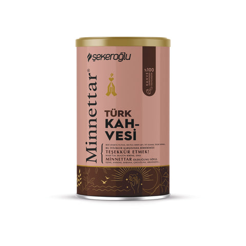 Minnettar Turkish Coffee 250 Gr Tin Box