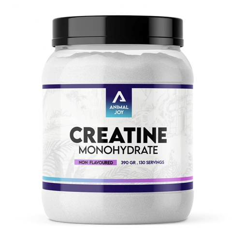 Animal Joy Creatine Monohydrate 200 Mesh Unflavoured 390 Gr / 130 Serving