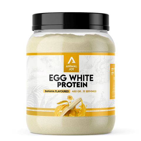 Animal Joy Egg White Protein Banana Flavoured 450 Gr / 15 Serving