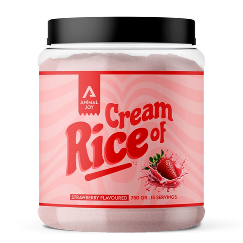 Animal Joy Cream Of Rice Strawberry Flavoured 750 Gr / 15 Serving