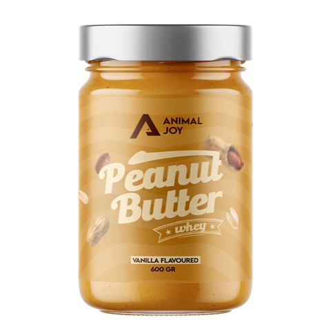 Animal Joy Peanut Butter Whey Vanilla Flavoured 600 Gr