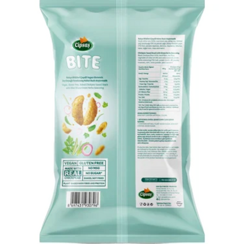Cipsaş Bite- Bahçe Bitkileri Flavored Hummus Chips 65 G