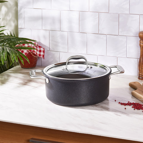 Karaca Bio Diamond Pro Induction-Based Pot, 24 cm, 4.7 L