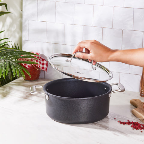 Karaca Bio Diamond Pro Induction-Based Pot, 24 cm, 4.7 L