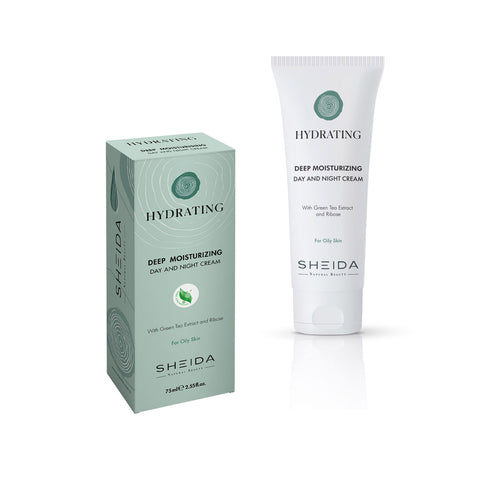 Sheida Hydrating Yoğun Nemlendirici Günlük Bakim Kremi 75ml - Yağlı Cilt İçin