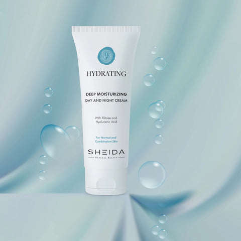 Sheida Hydrating Intensive Moisturizing Daily Care Cream 75ml - For Normal and Combination Skin