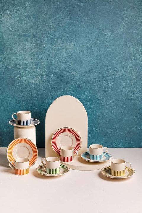Porser Alya Pure Coffee Set 12 Pieces (Mix)