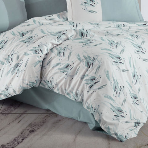 Hobby Estate Ice Blue - Poplin Double Duvet Cover Set